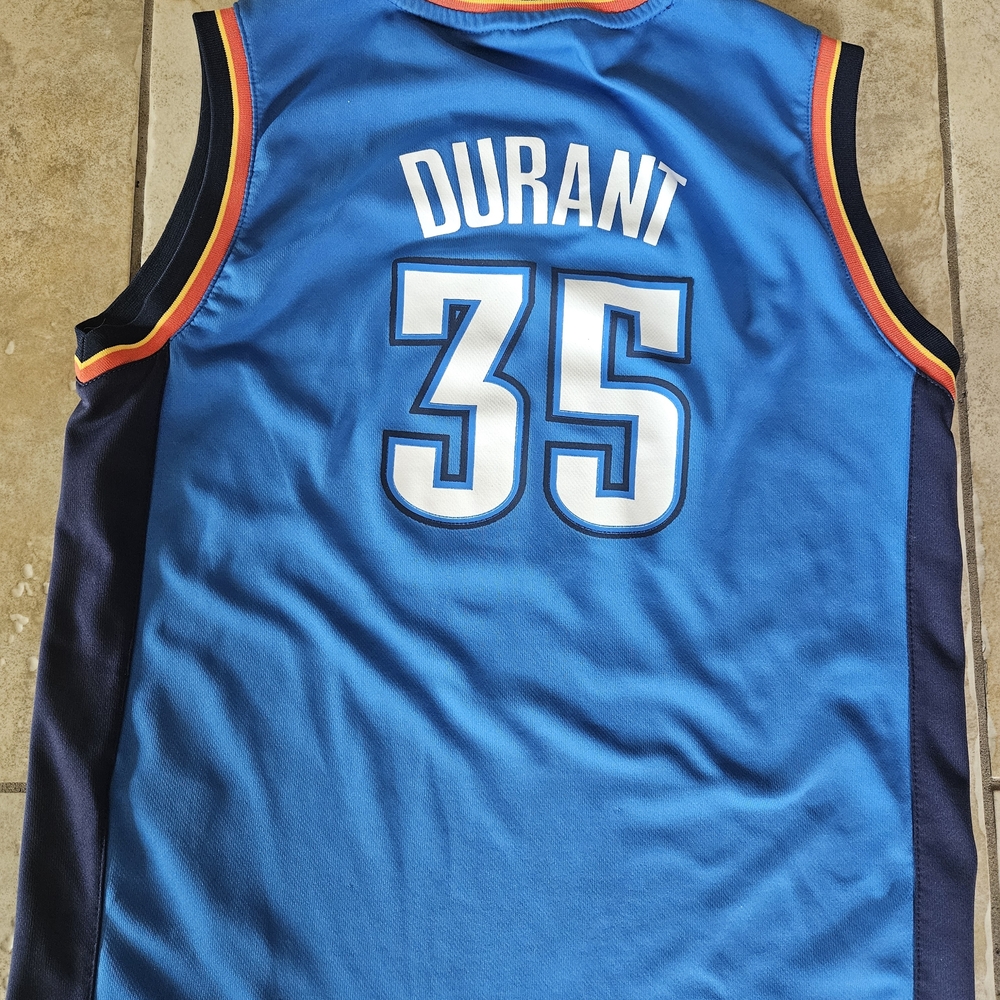 Kevin Durant Oklahoma City Thunder Jersey NBA Size Youth Large